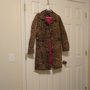 H&M leopard  print jacket
